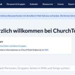 Support ChurchTools